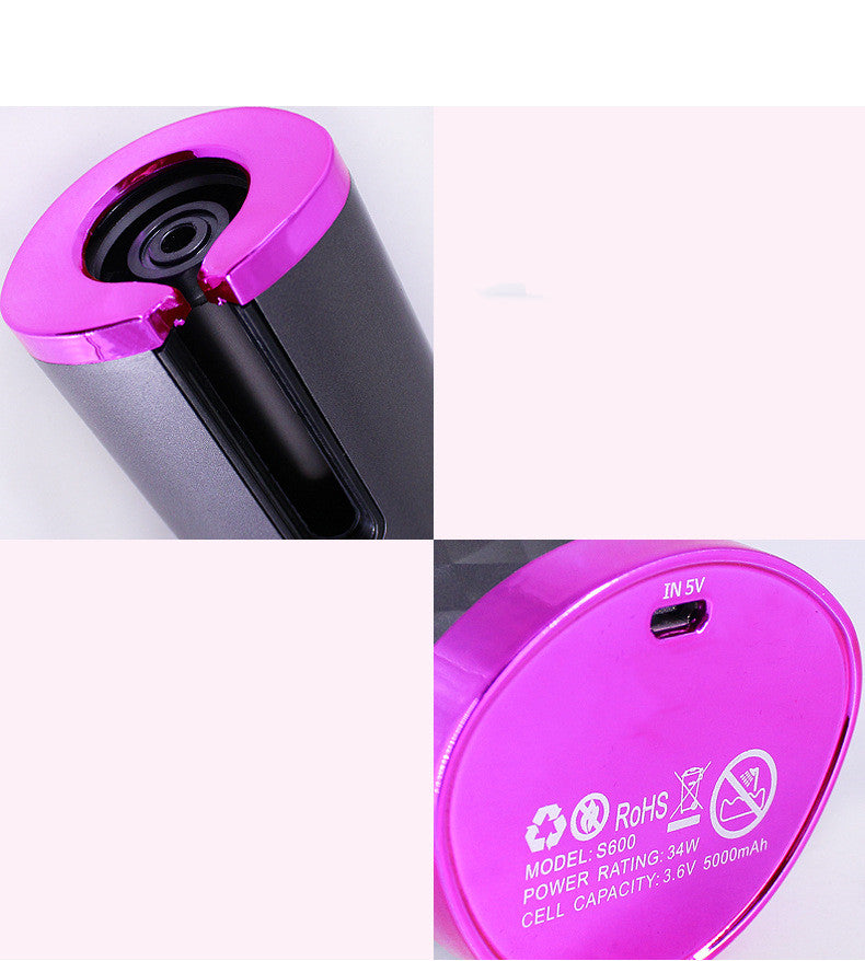 LunaCurl Pro™ – Wireless Automatic Hair Curler