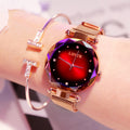 Lazy Creative Women’s Watch with Adjustable Magnetic Strap