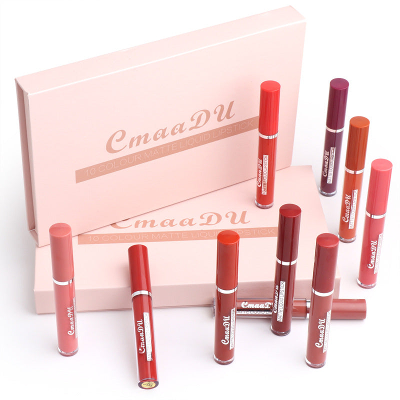 VelvetMuse™ Matte Lip Collection – Long Lasting Velvet Finish