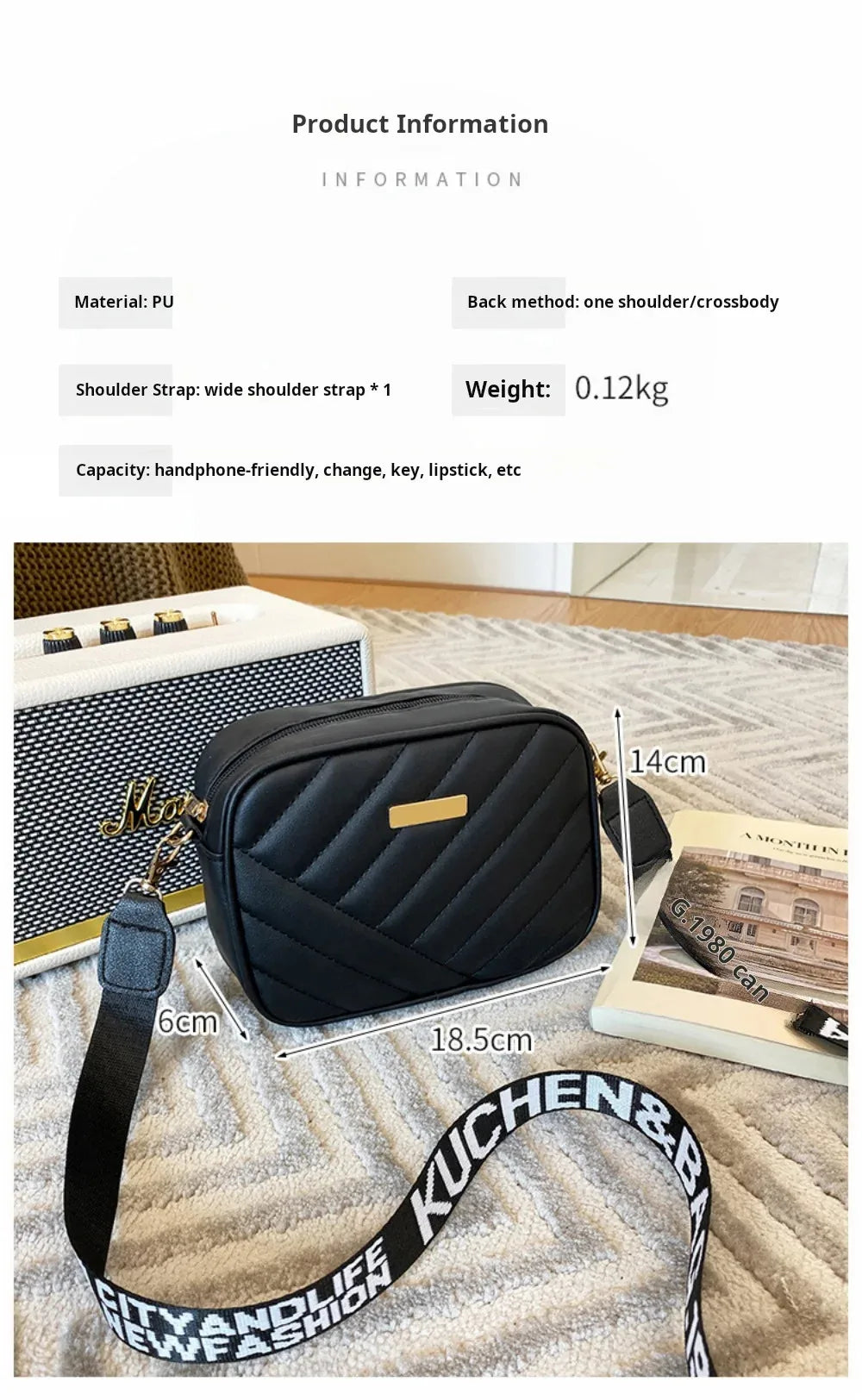Elegant Women’s Crossbody Bag – Lightweight & Stylish for Everyday Use