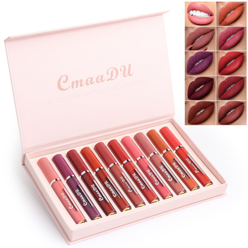 VelvetMuse™ Matte Lip Collection – Long Lasting Velvet Finish